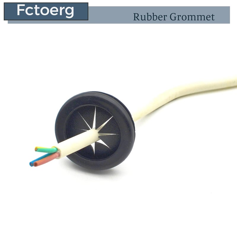Fctoerg Rubber Grommets for Wiring Firewall Hole Plugs Wire Protection Grommet Electrical Appliance Tubing Plumbing for 1-1/4" Drill Hole - Image 4